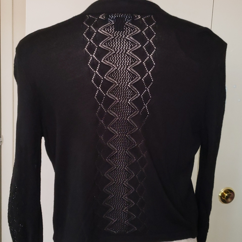 HOST PICK- Dressbarn Open Cardigan Sweater - Picture 3 of 4
